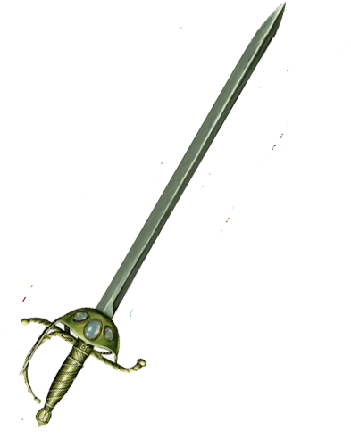D&d Rapier (431x575), Png Download