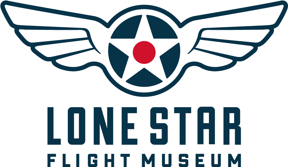 Download Lsfm Wings Over Houston Preview Party Lone Star Flight Museum Logo Full Size PNG