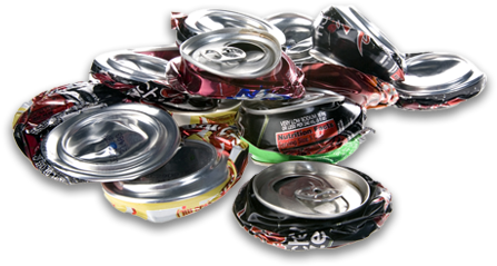 Scrapping Aluminum Cans - Crushed Pop Cans Mug (450x325), Png Download