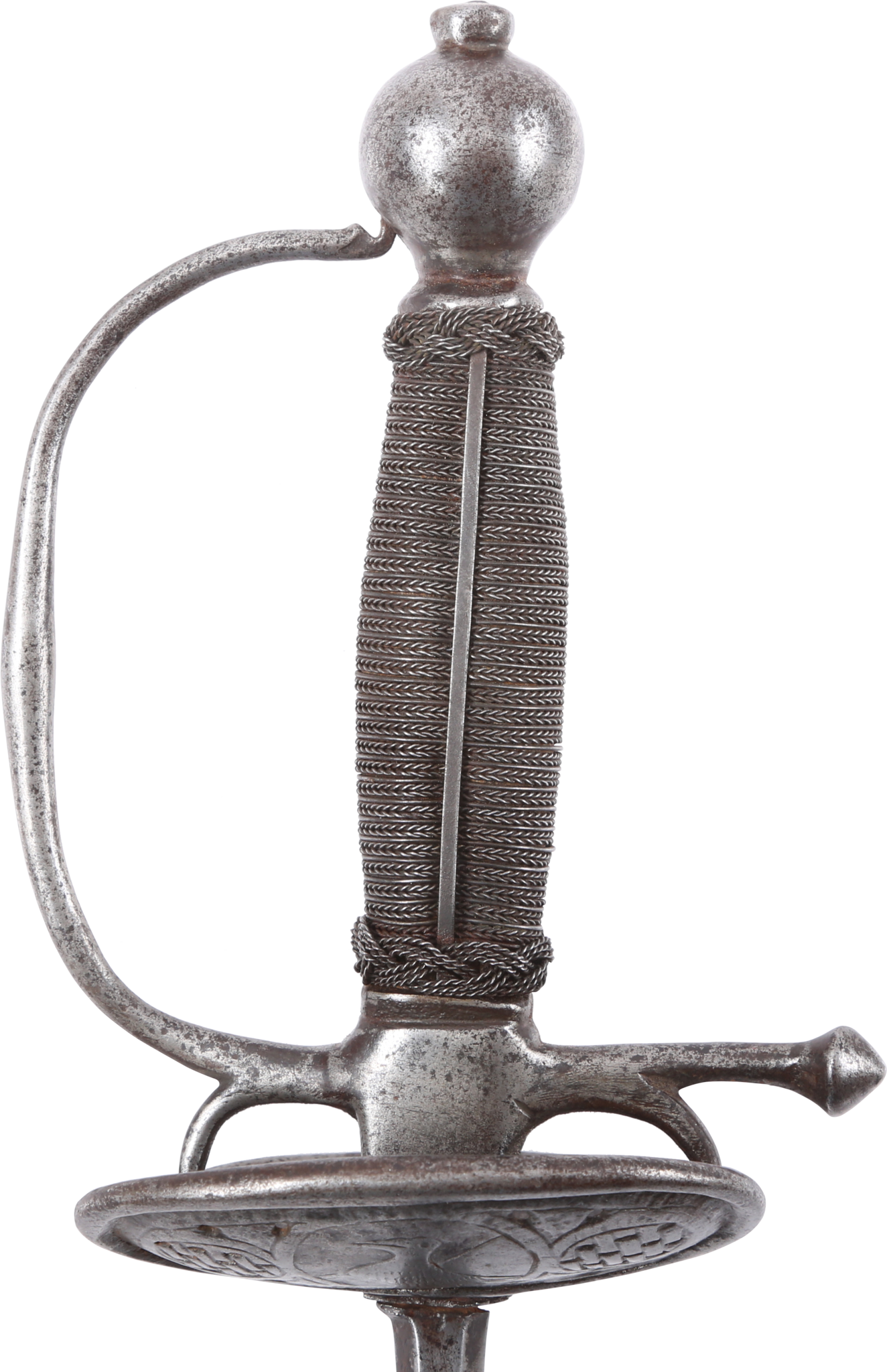 An Italian Dueling Rapier C - Duel (1324x2048), Png Download