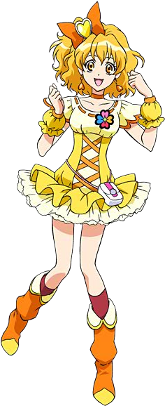 Fresh Pretty Cure Cure Pine Ds Pose - Fresh Precure Cure Pine (273x591), Png Download