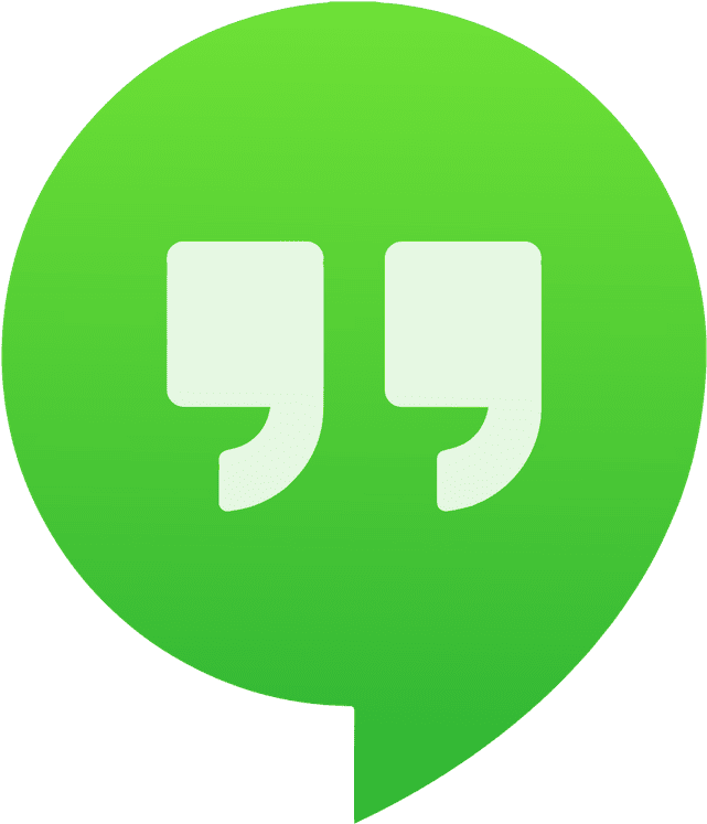 Png - Google Hangouts Logo Transparent (768x768), Png Download