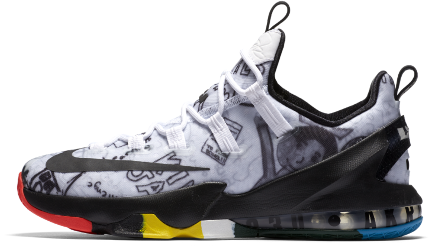 Lebron James Shoes 13 Low (1600x900), Png Download