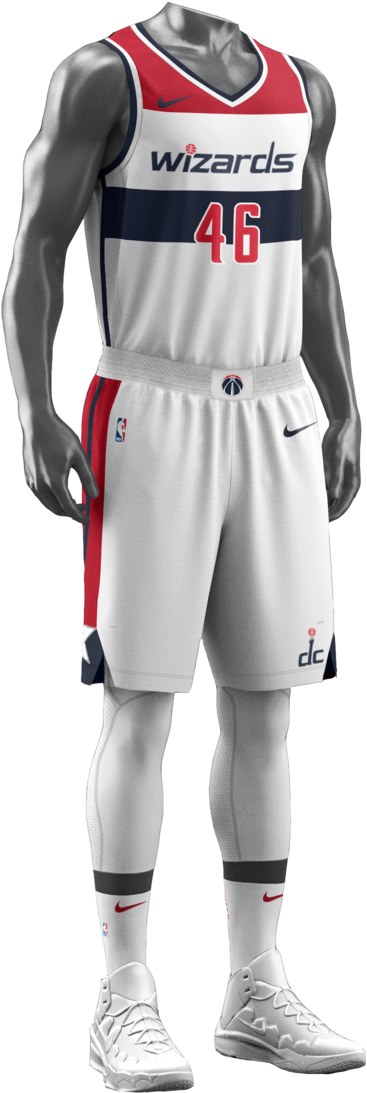 Every Year Approximately 400 Players Earn The Right - Washington Wizards Jersey Nike (1200x1500), Png Download