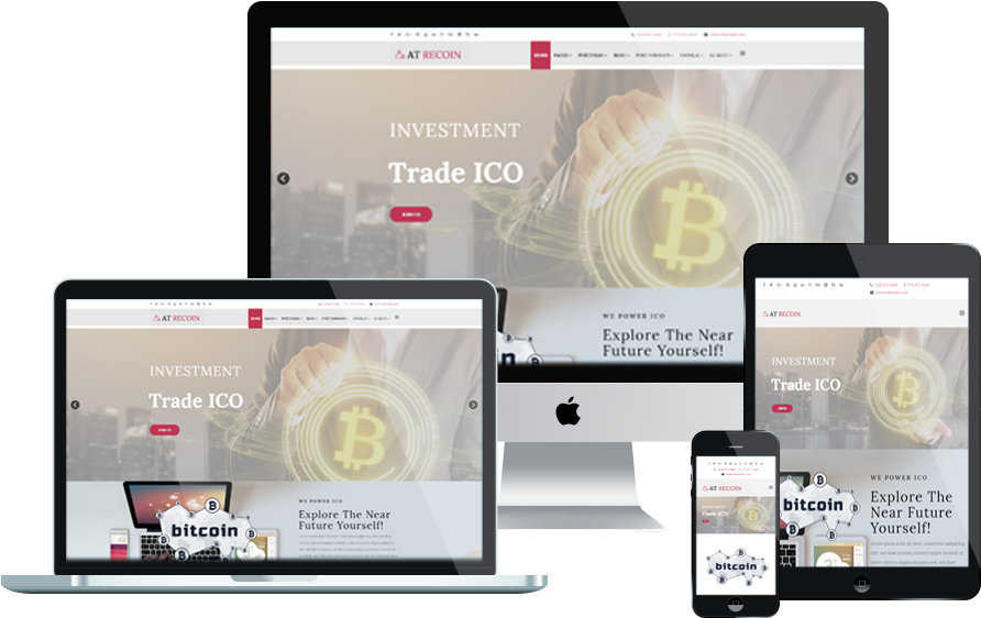 At Recoin Free Responsive Cryptocurrency Joomla Template - Lt Optik Sunglasses Wordpress (1000x750), Png Download