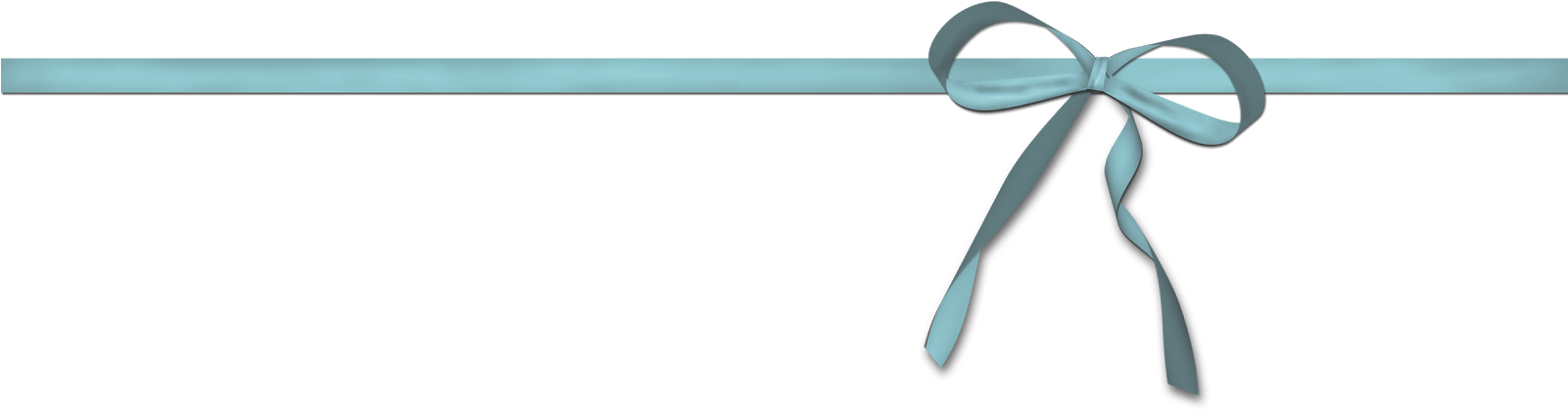 Pngs De Laços De Fita - Gift Wrapping (1600x597), Png Download