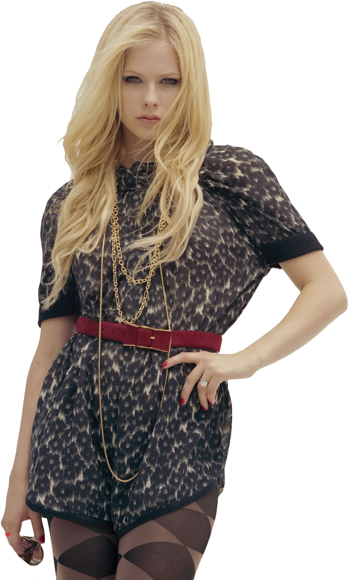 Avril Lavigne (729x1192), Png Download