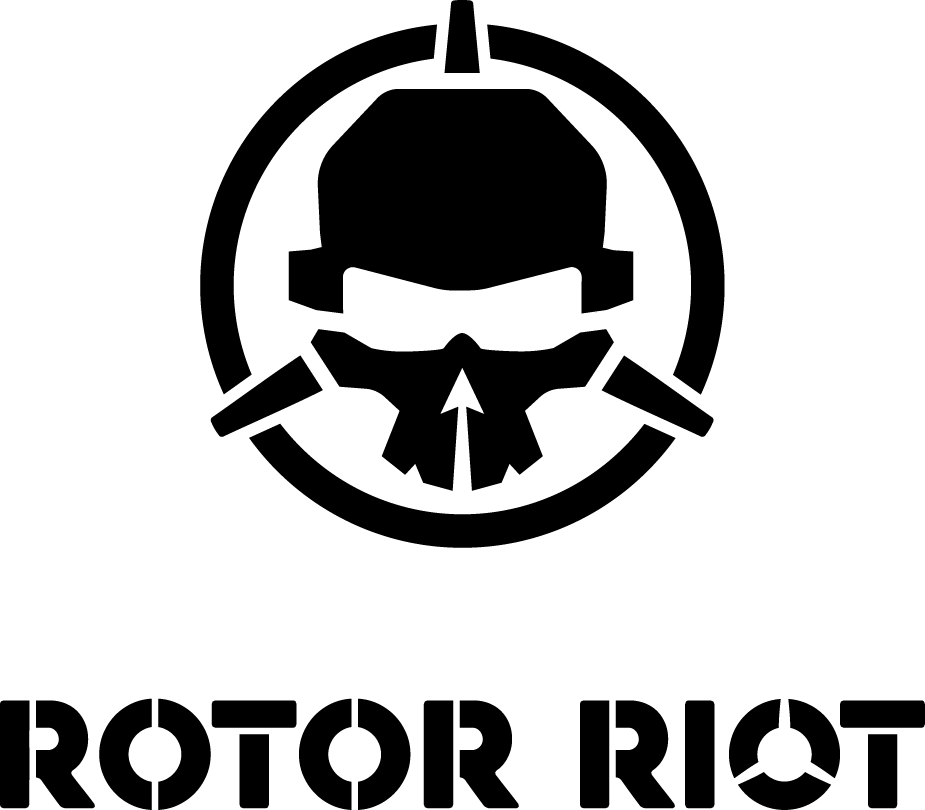 Rotorriot Logo Bottomtext Blk - Rotor Riot Logo (925x810), Png Download