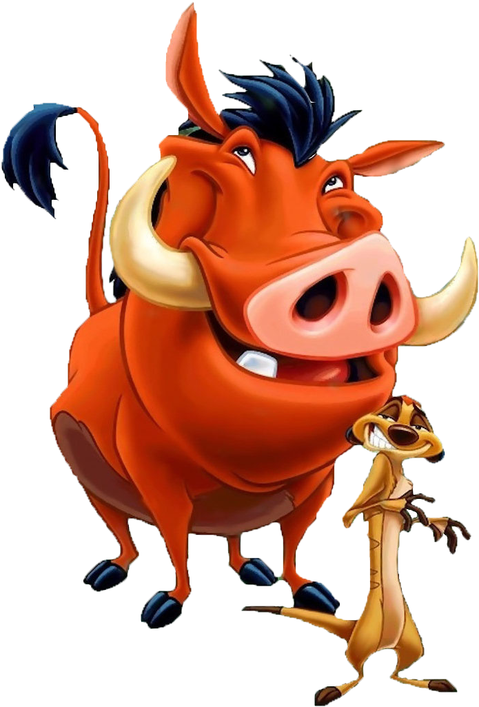 Money Matrix-the Virtual Stock Exchange - Timon And Pumbaa (766x1200), Png Download