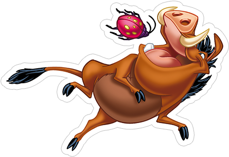 Viber Sticker «timon & Pumbaa» - Timon & Pumbaa (490x317), Png Download