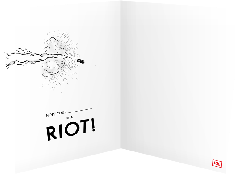 Riotcard Inside (800x690), Png Download