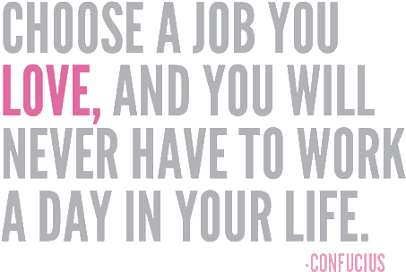 Ok, So Confucius Knew A Thing Or Two But I Have To - It's Not My Work It's My Passion (500x354), Png Download