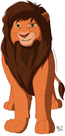 6 Months Ago 74 2 - Anime Lion King Mheetu (280x518), Png Download