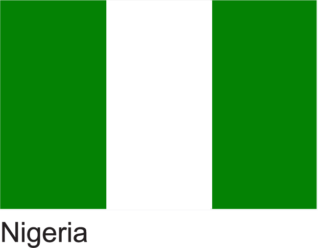 Nigeria Flag Nigeria Flag, Countries Of The World, - Flags Of Africa Nigeria (649x505), Png Download