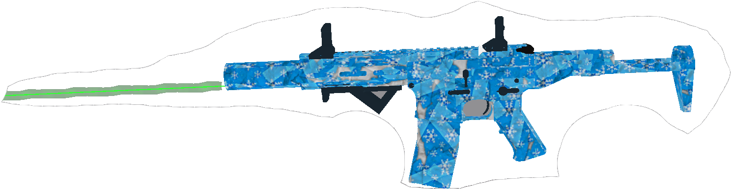 Honeybadger - Assault Rifle (1918x673), Png Download
