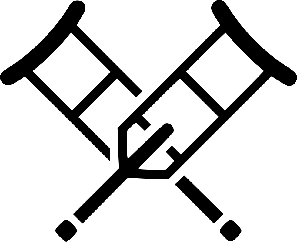 Crutches Comments - 4h Clover (980x797), Png Download