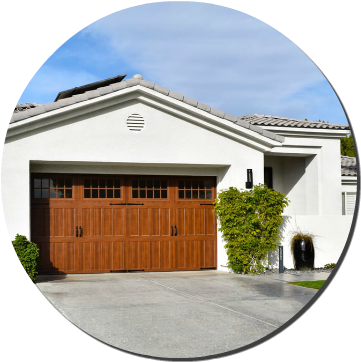 Carriage House Garage Door - Garage Door (400x400), Png Download