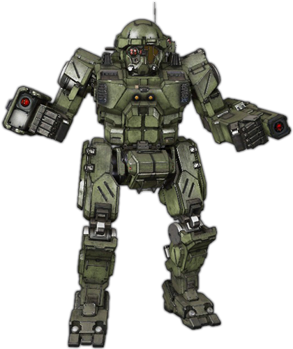 Battletech Banshee (420x500), Png Download