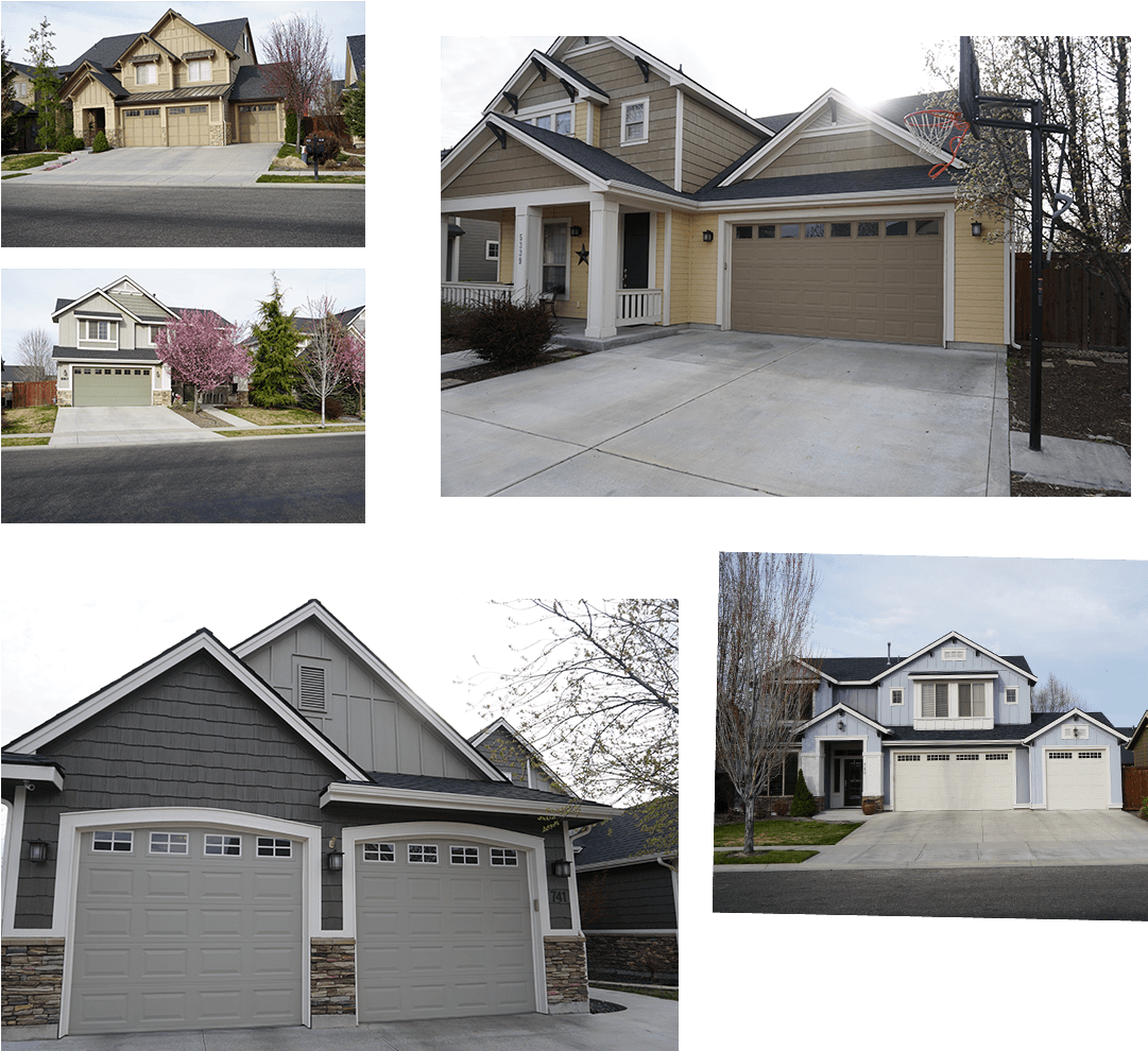 New Garage Doors Sales And Installations - House (1080x1080), Png Download