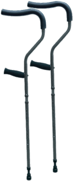 Objects - Ergonomic Crutches (600x600), Png Download