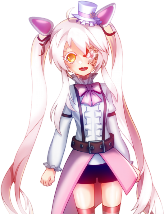 Fnaf Anime Human Mangle (700x700), Png Download