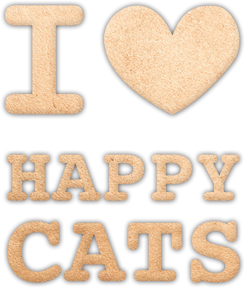 I Love Happy Cats - T-shirt (1024x1024), Png Download