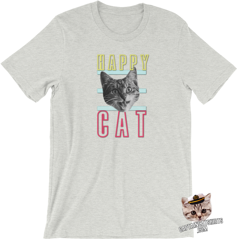 Load Image Into Gallery Viewer, Happy Cat - Right Wing Death Squads Shirt (950x950), Png Download