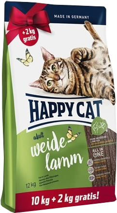 Prevnext - Dry Food Happy Cat Supreme Farm Lamb (500x500), Png Download