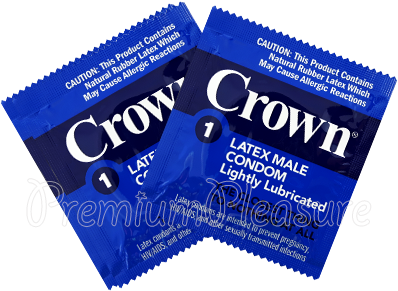 This Listing Is For Crown Lightly Lubricated Condoms - Okamoto Crown Condoms - 25 Condoms (400x300), Png Download