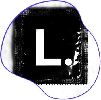 L Condoms - Slope (352x348), Png Download