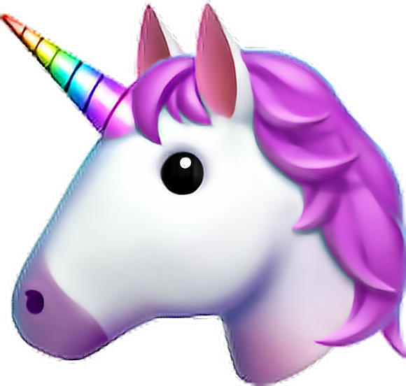 Unicorn Unicornio Tumblr Overlay Emojis Emoji Png Emoji - Unicorn Emoji No Background (580x552), Png Download