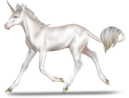 Baby Unicorn Beasteon - Unicorn (450x345), Png Download
