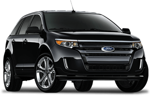 The Comfortable And Cozy Experience That A Ford Car - Ford Edge 2014 Get Black (630x339), Png Download
