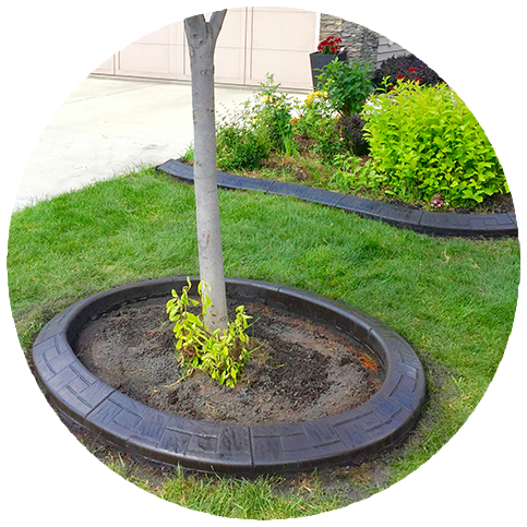 Landscaping Curbing In Edmonton - Concrete Landscape Curbing (483x483), Png Download