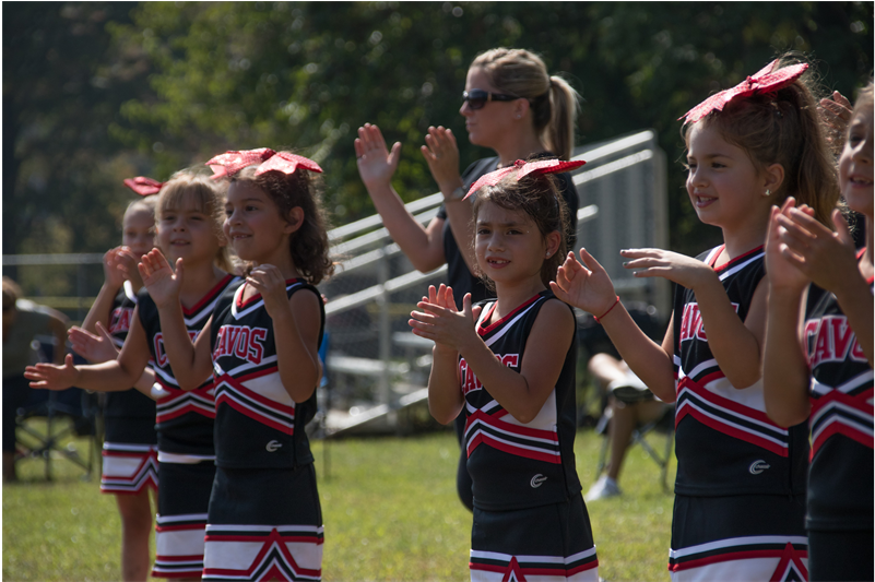 Cheerleaders - Cheerleading (1144x532), Png Download