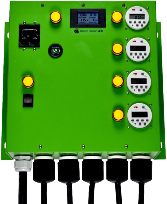 This Control Panel Is Designed With 4 Timed Circuits (1000x770), Png Download