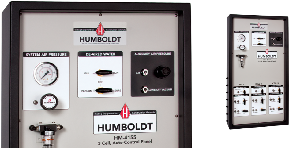 Automated Control Panel - Triaxial Shear Test (1080x500), Png Download