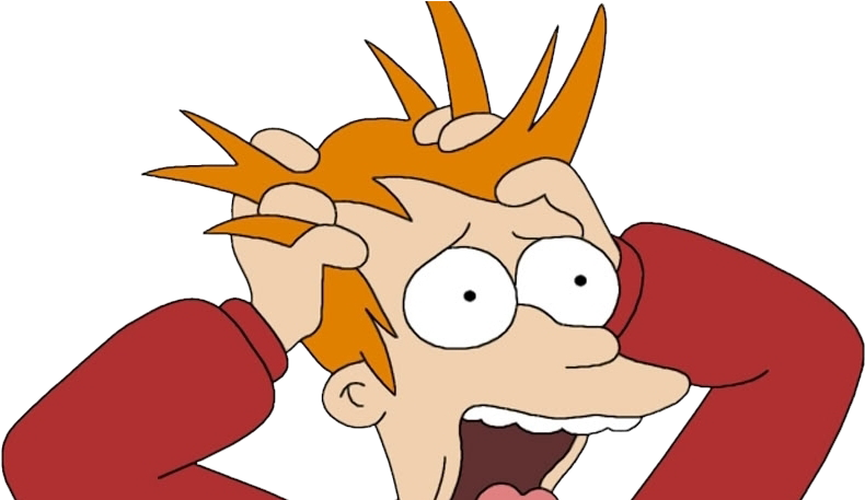 Cartoon Of Stressed Person (868x456), Png Download