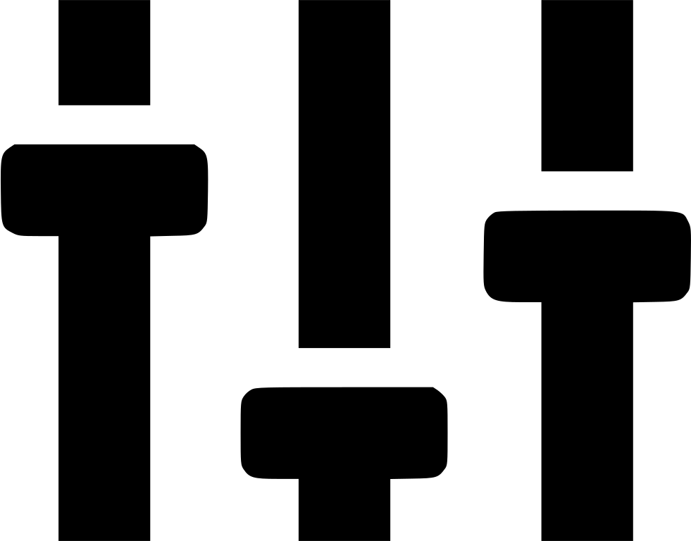 Control Panel - - Equalizer Icon Free Icon (981x768), Png Download