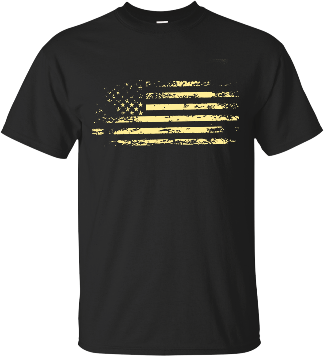 Distressed American Flag T Shirt Hoodie Sweater - Black Keys T Shirt Brothers (1155x1155), Png Download
