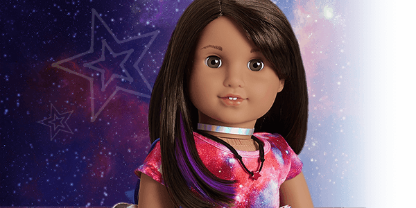 Luciana - Luciana American Girl (600x300), Png Download