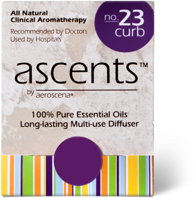 23 Ascents® Essential Oil Inhaler - Ascents Homeopathic Remedy, Energize No. 17 (480x402), Png Download