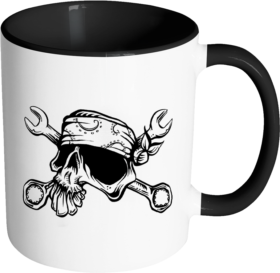 Day Of The Dead Artist David Lozeau, Skull Mug, Dia - Biology Mug (1024x1024), Png Download
