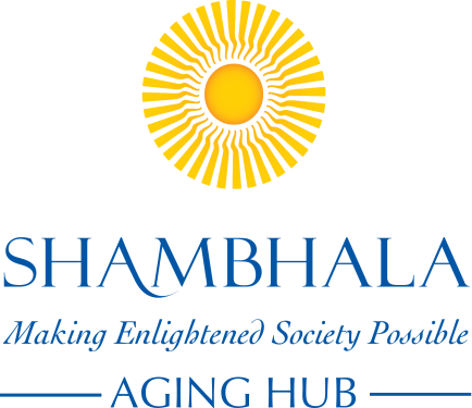 The Aging Hub - Shambhala Meditacion (434x375), Png Download