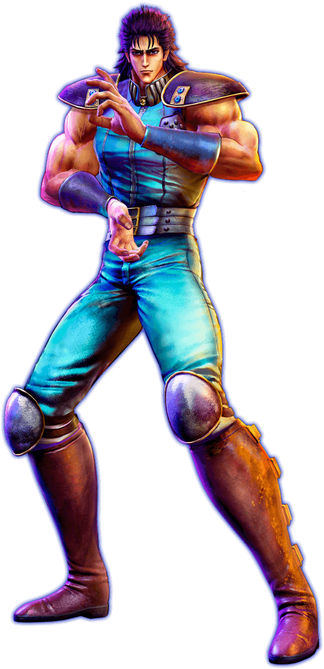 Fist Of The North Star Kyouou (638x1314), Png Download