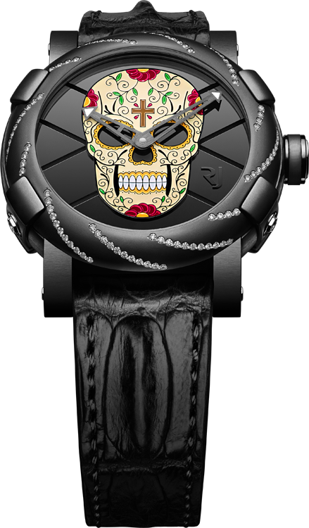Romain Jerome Dia De Los Muertos (439x750), Png Download