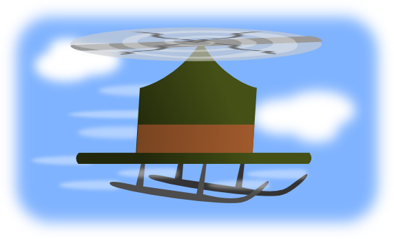 Helicopter Scouters - Circle (572x347), Png Download