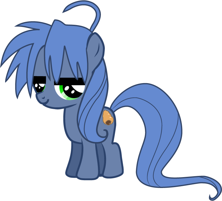 Creshosk, Izumi Konata, Lucky Star, Ponified, Safe, - Filename (735x665), Png Download