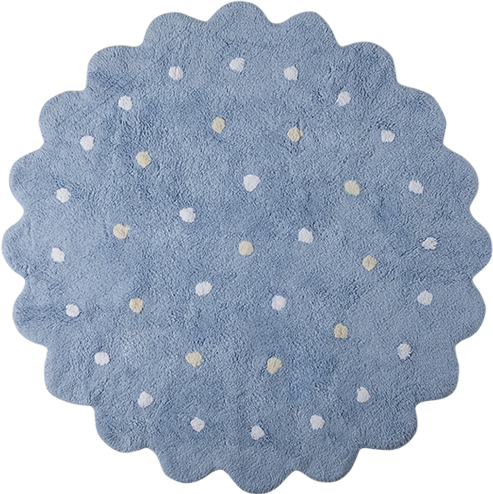 Little Biscuit Rug In Blue Design By Lorena Canals - Alfombra Lavable Galletita Blue De Lorena Canals (1500x1500), Png Download