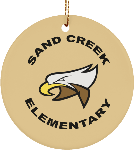 Sand Creek Spirit Gear Hanging Ornament - Big Miz (600x600), Png Download